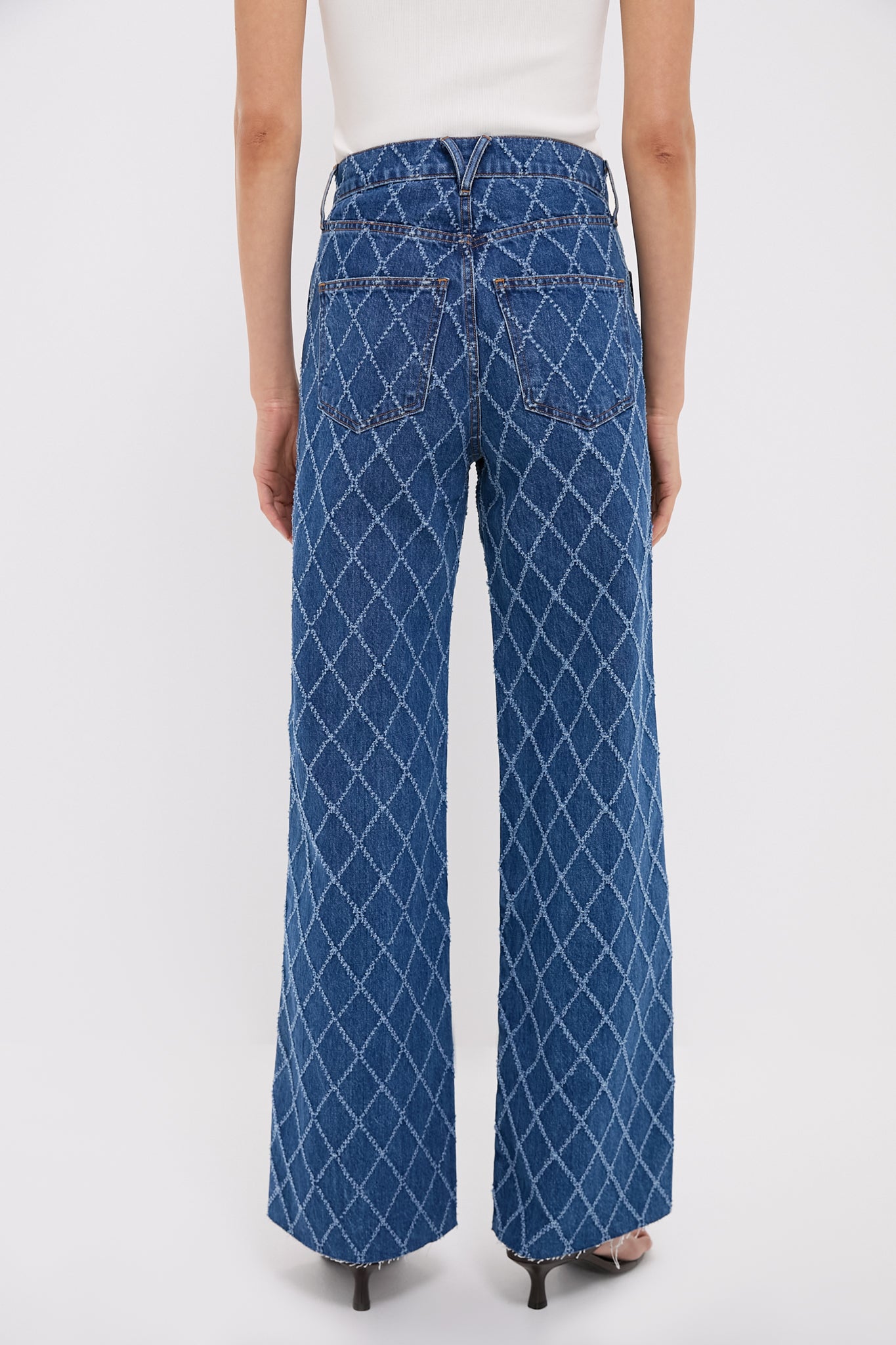 Blue Diamond Taylor High Rise Wide Leg