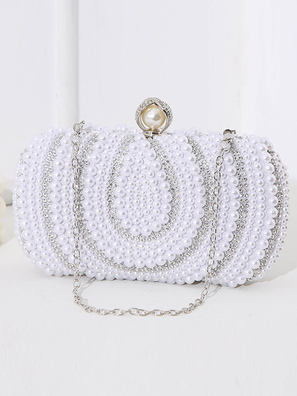 Chains Geometric Rhine Stones Handbags