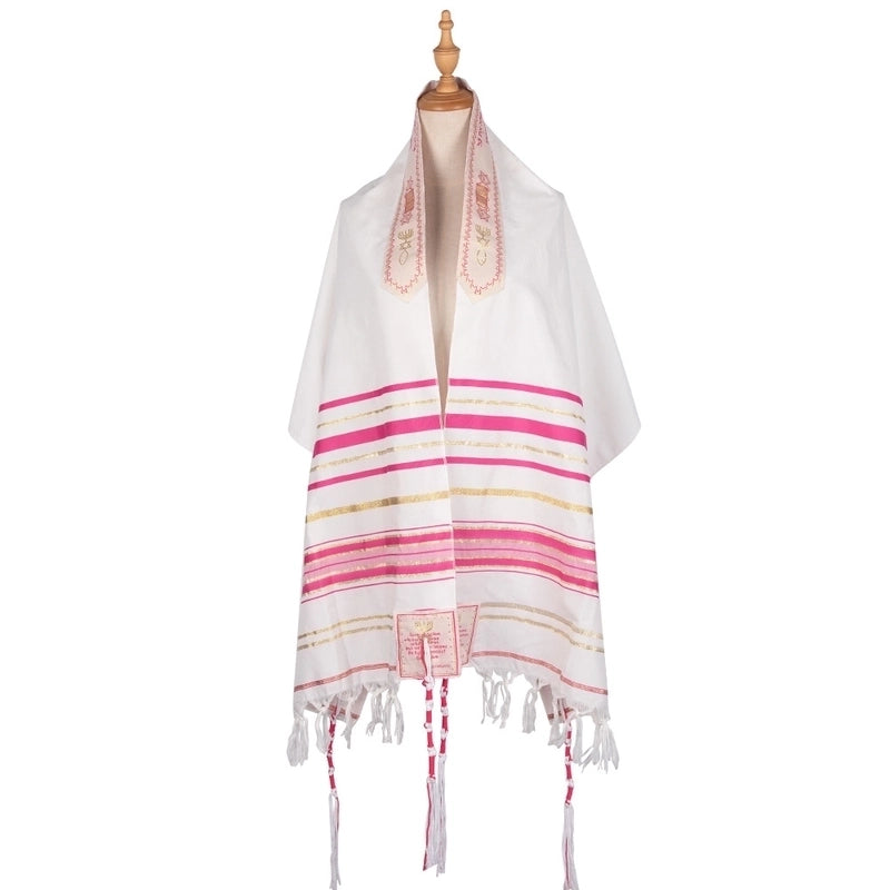 Unisex Formal Minimalist Stripe Polyester Shawls