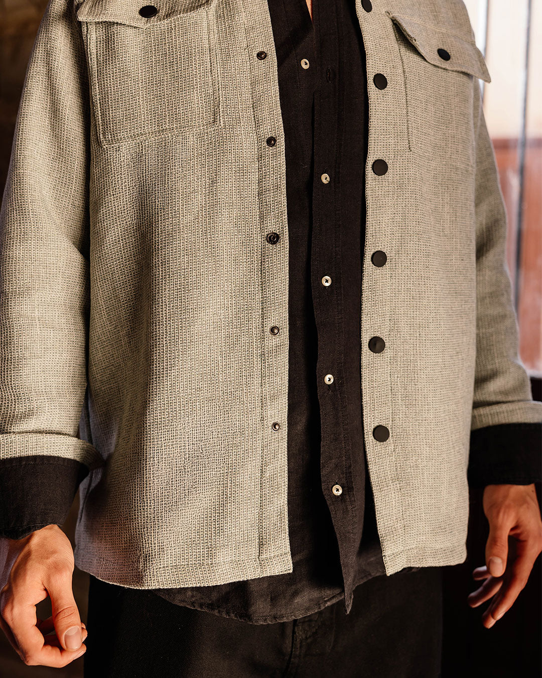 Overshirt With Pockets