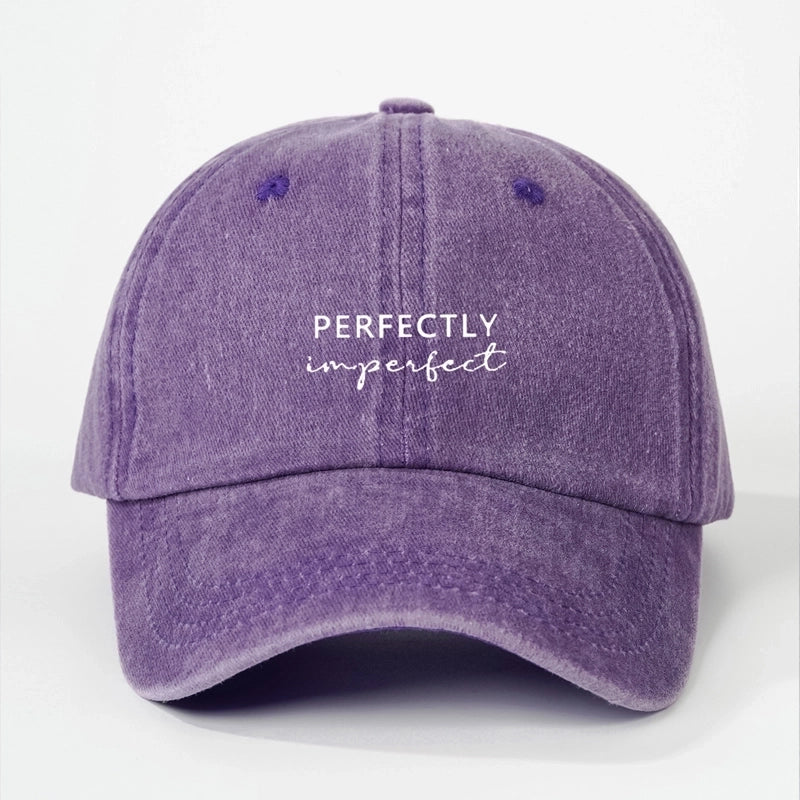 Women's Commute Letter Curved Eaves Baseball Cap