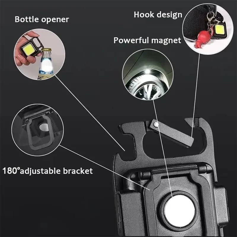 4 Light Modes Portable Pocket