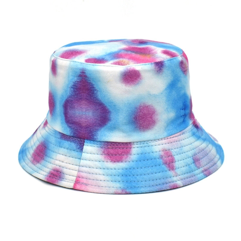 Unisex Hip-hop 3d Print Color Block Elephant Flat Eaves Bucket Hat