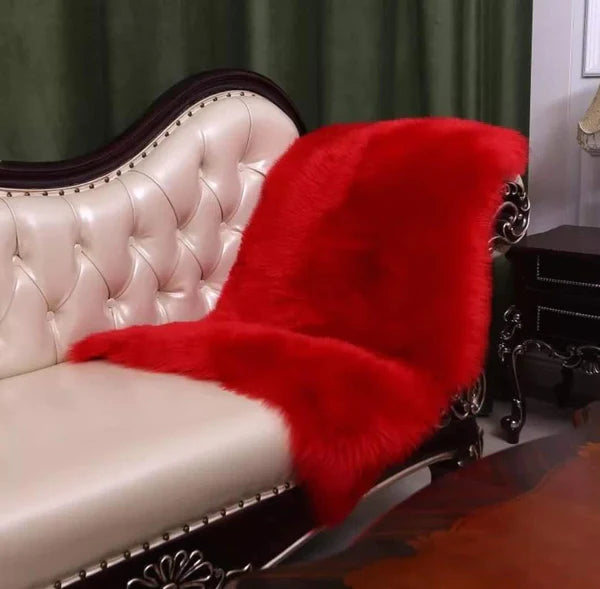 Home decorative Faux fur mats