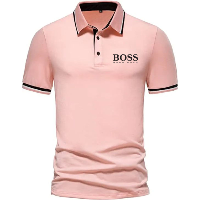 BOSS Men-s Fashion Casual Short Sleeve POLO Shirt