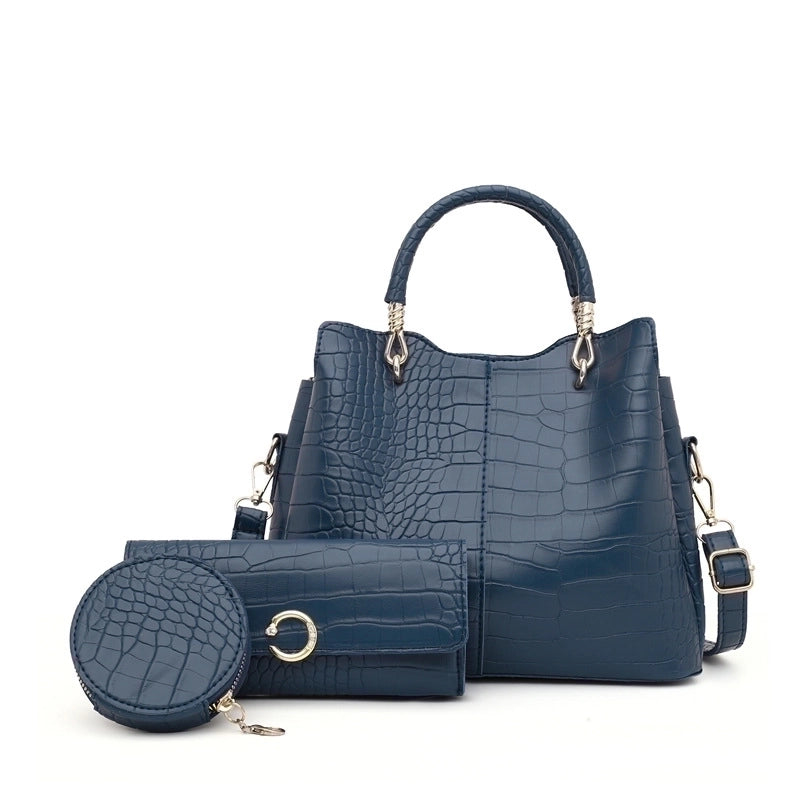 Women's Medium All Seasons Pu Leather Fashion Bag Sets