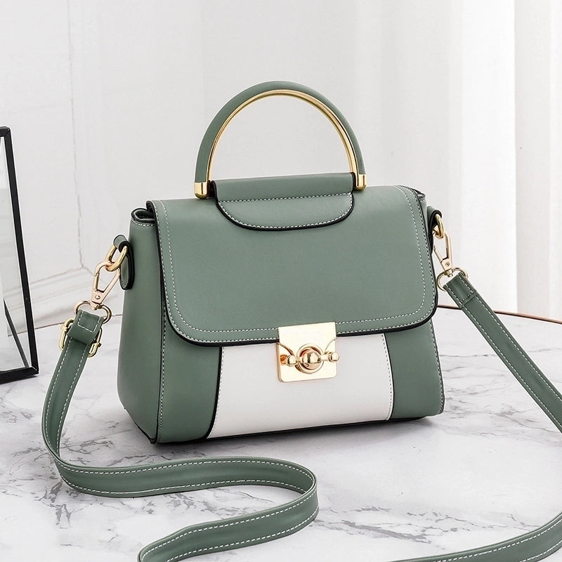 Women's Large All Seasons Pu Leather Basic Shoulder Bag