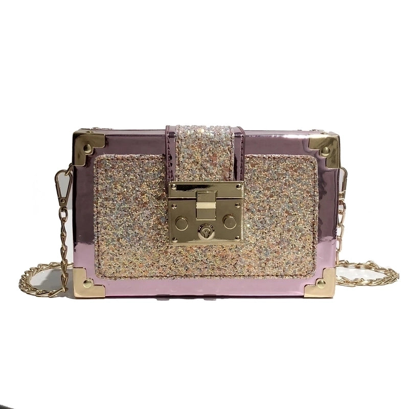 Small Pu Leather Square Bag Shoulder Bags