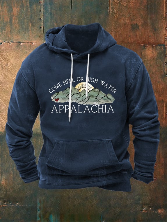 Men's Appalachia Strong Print Hoodie