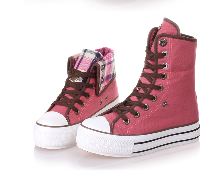 High-top casual canvas shoes KF2298