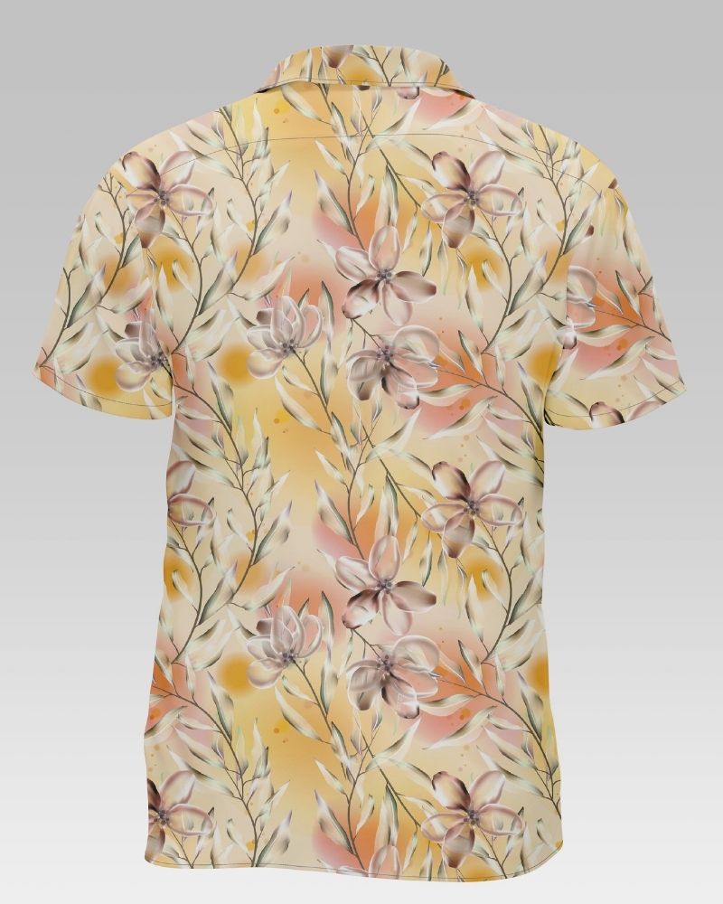 Floral Printed Cotton Shirt