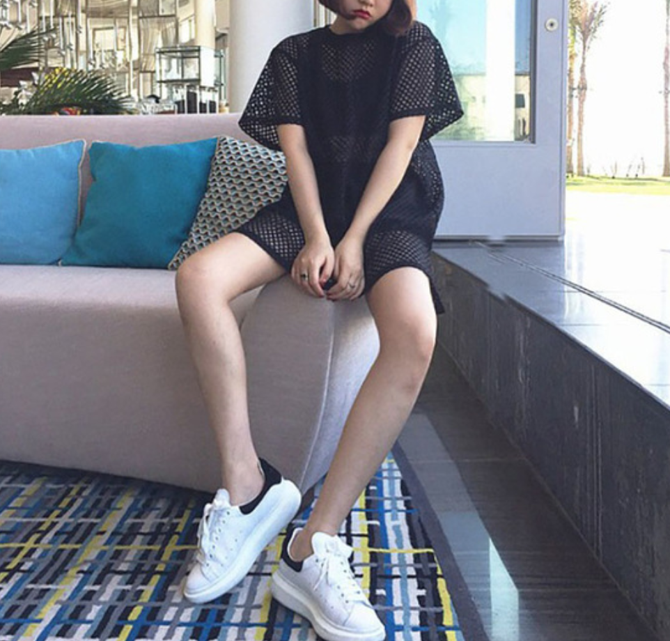 Oversized Sport Mesh Top