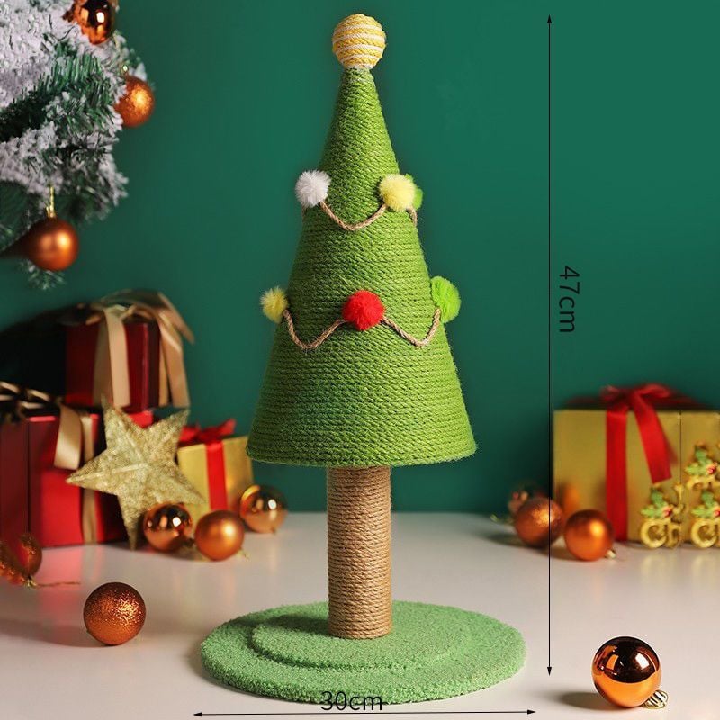 Christmas Tree Shape Cat Climbing Frame