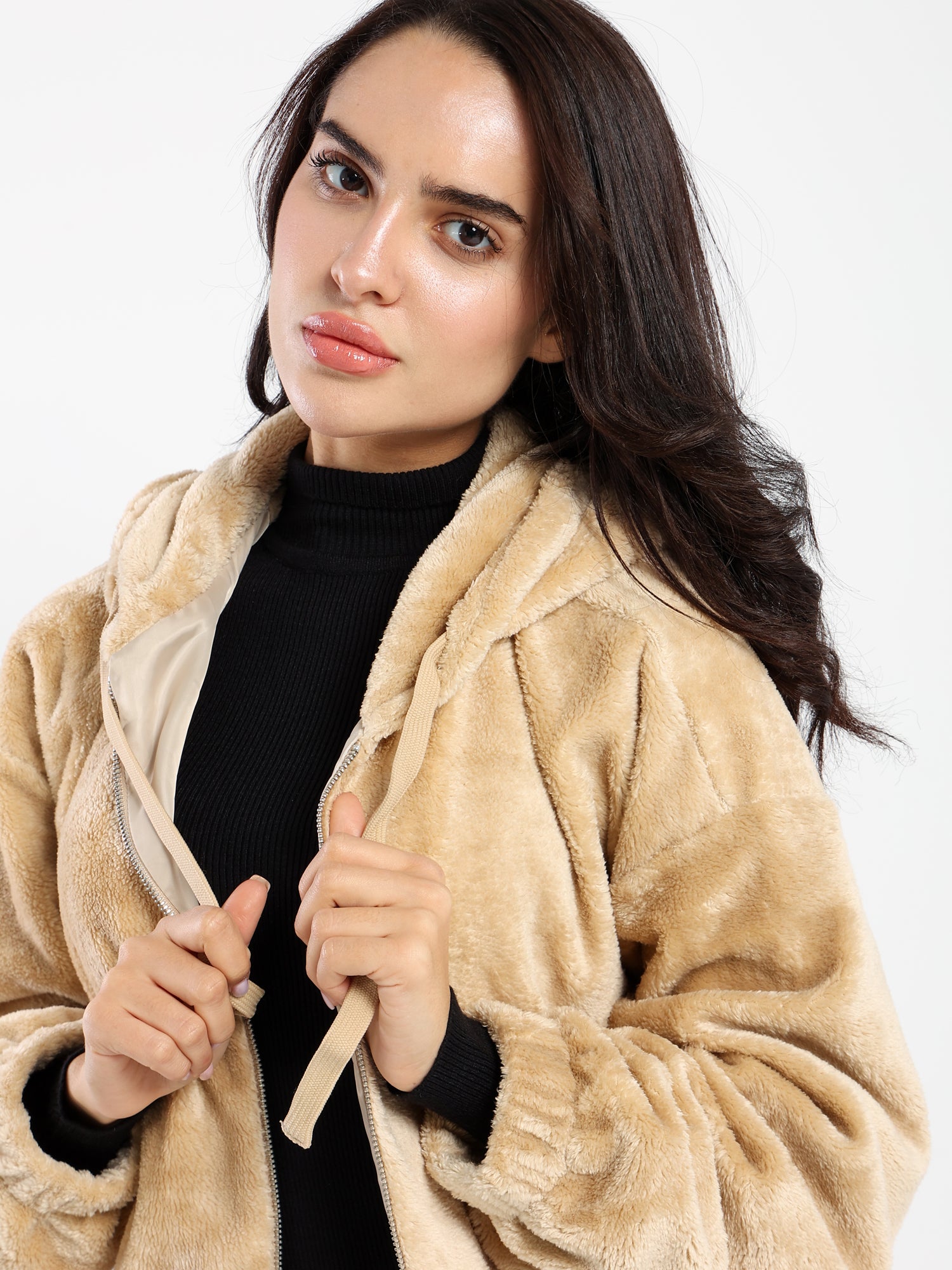 Fluffy Oversized Jacket