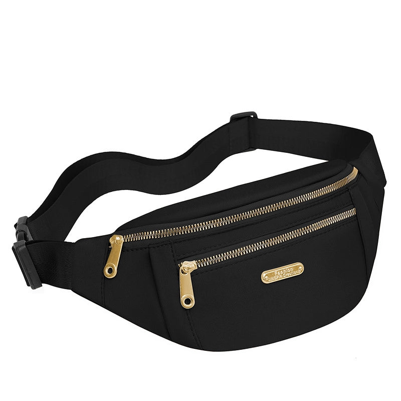 Women's Waist Bag New Coin Purse Mobile Phone Bag Large Capacity Chest Bag Outdoor Sports Running Multifunctional Chest Bag