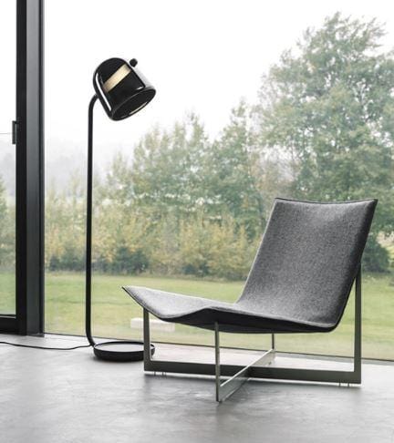 Drew | Modern Glass Floor Lamp