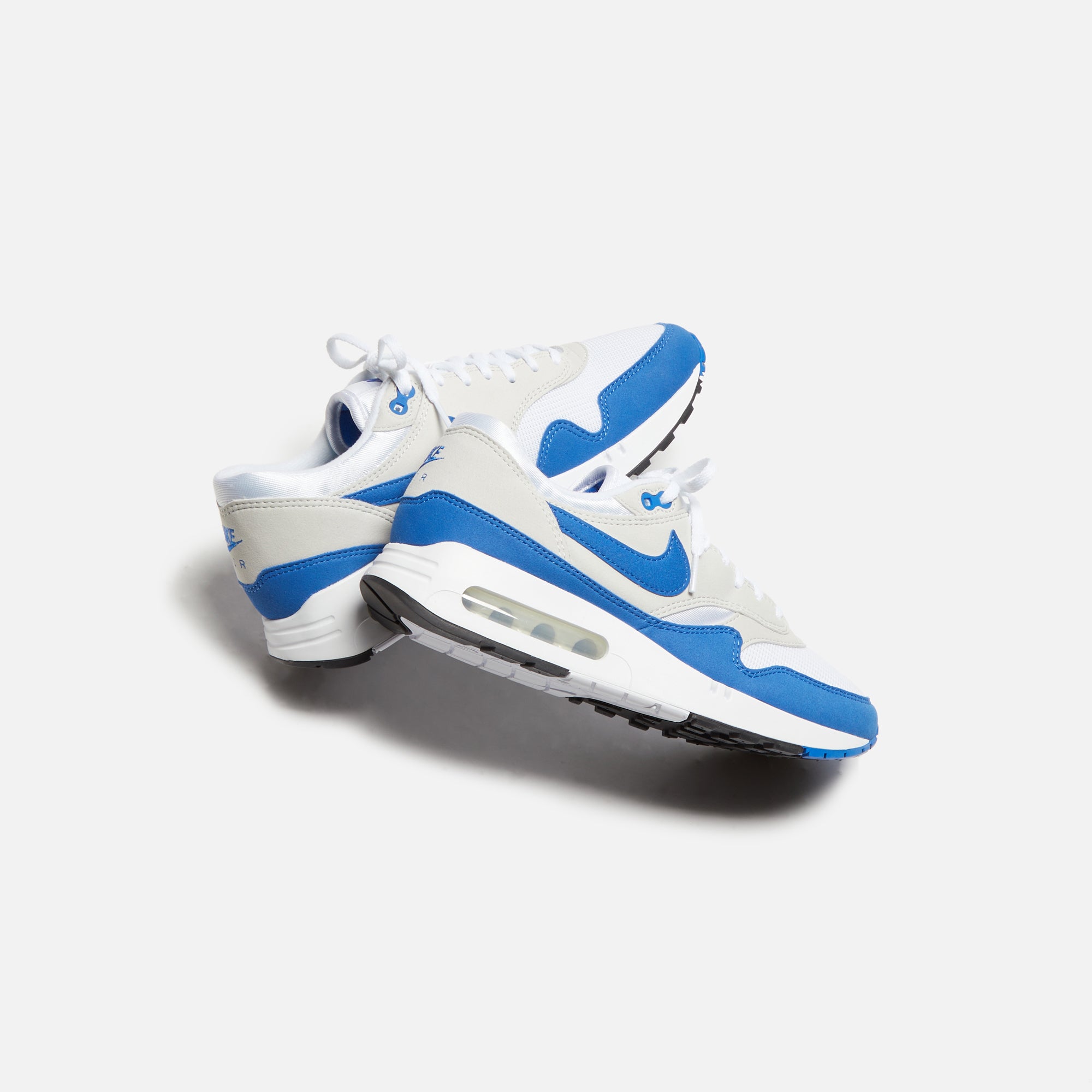 Nike WMNS Air Max 1 '86 - White / Light Neutral Grey / Black / Royal Blue