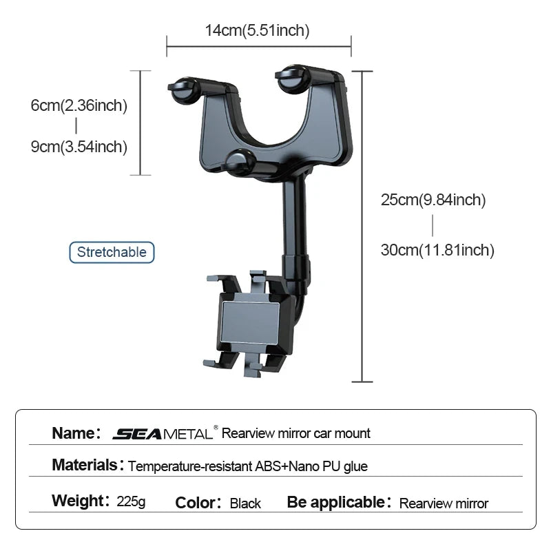 Universal Rotatable Phone Holder