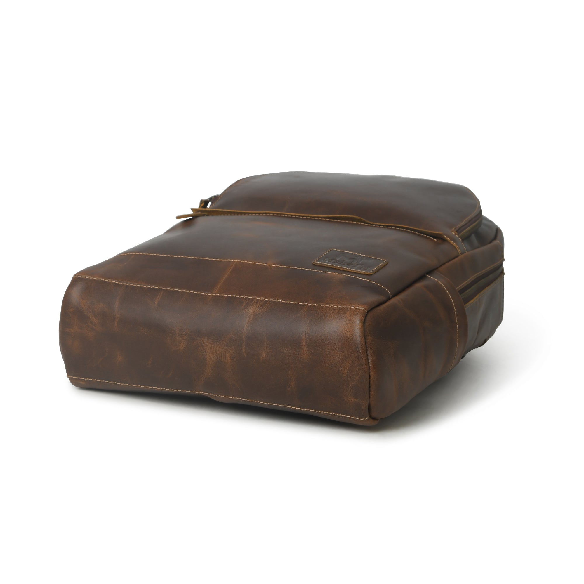 Unisex Buffalo Leather Backpack