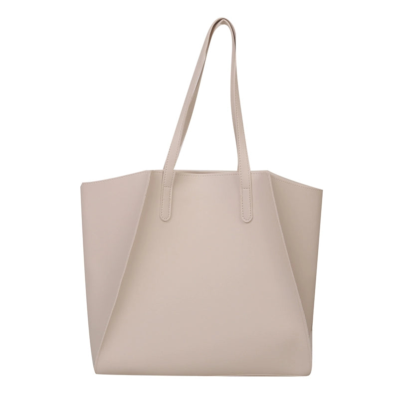 Women's All Seasons Pu Leather Elegant Basic Tote Bag Underarm Bag