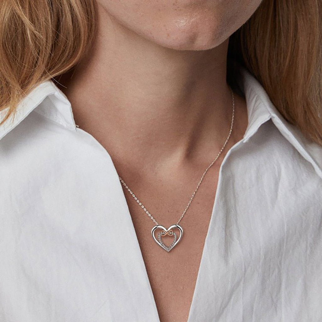 Granddaughter. Always Keep Me in Your Heart - Infinity Pendant