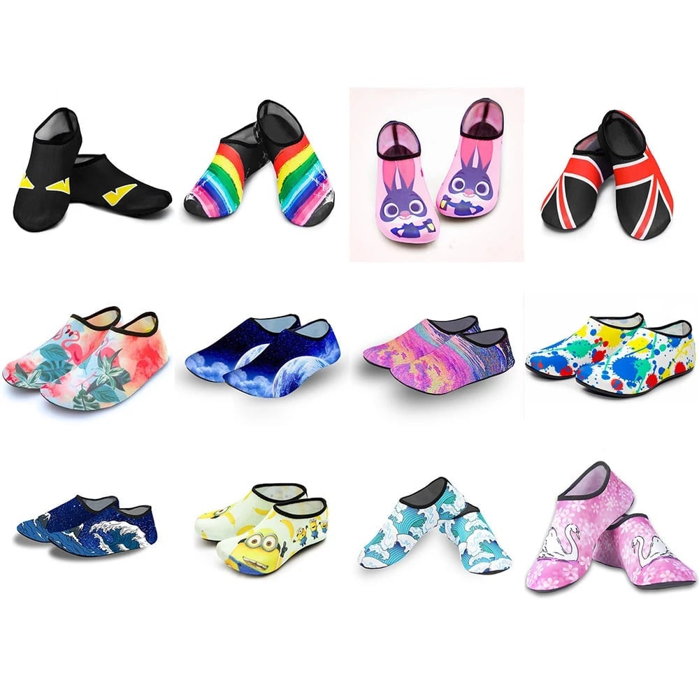 🌤️Summer Sale🏖️ Womens and Mens Water Shoes Barefoot Quick-Dry Aqua Socks
