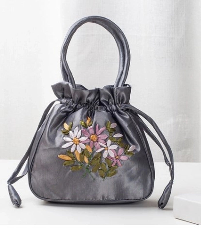Women's Small Spring&summer Polyester Vintage Style Bucket Bag