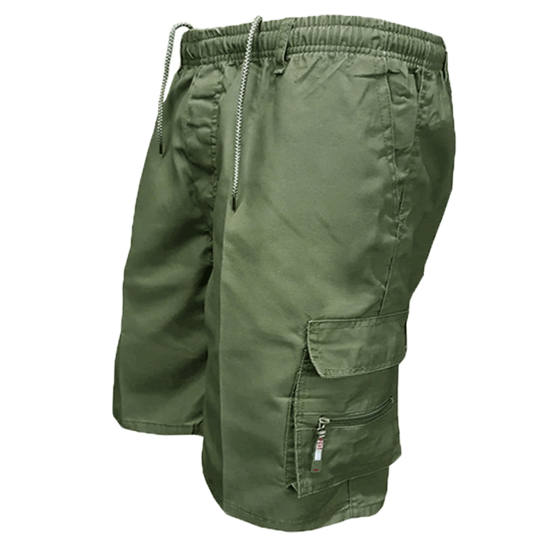 7-PACK Men's Zipper Pockets Hiking Athletic Running Shorts