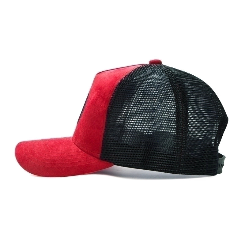 Unisex Minimalist Color Block Star Hollow Out Curved Eaves Baseball Cap