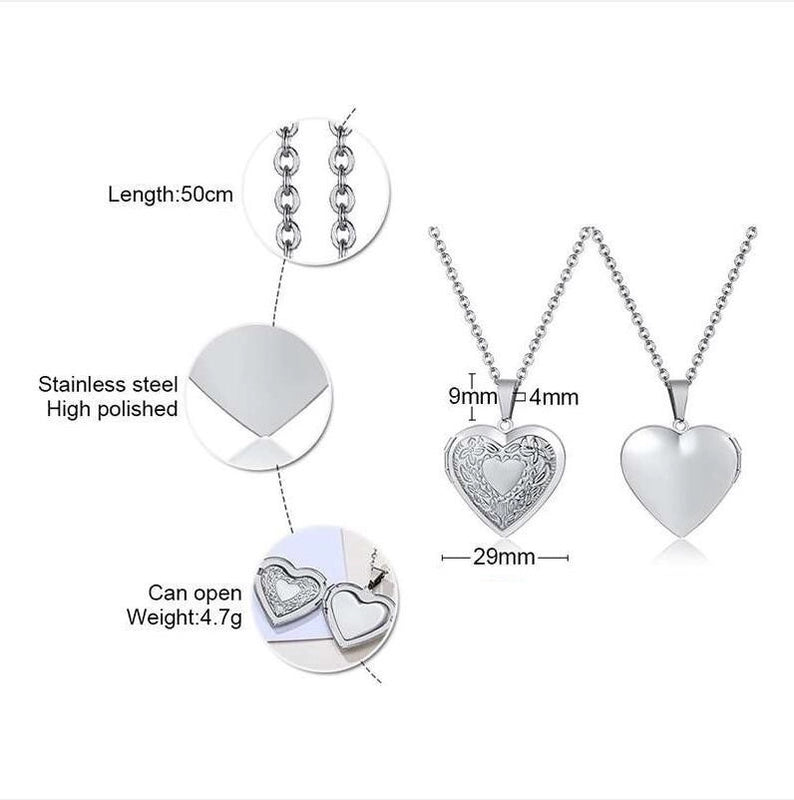 Fashion Letter Heart Shape 201 Stainless Steel 18K Gold Plated Plating Stainless Steel Necklaces