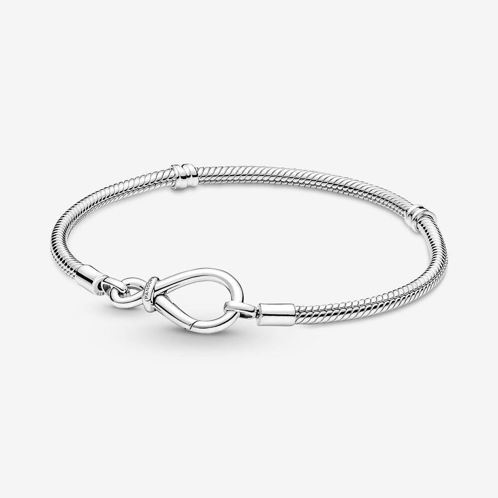 Pandora Moments Infinity Knot Snack Chain Bracelet