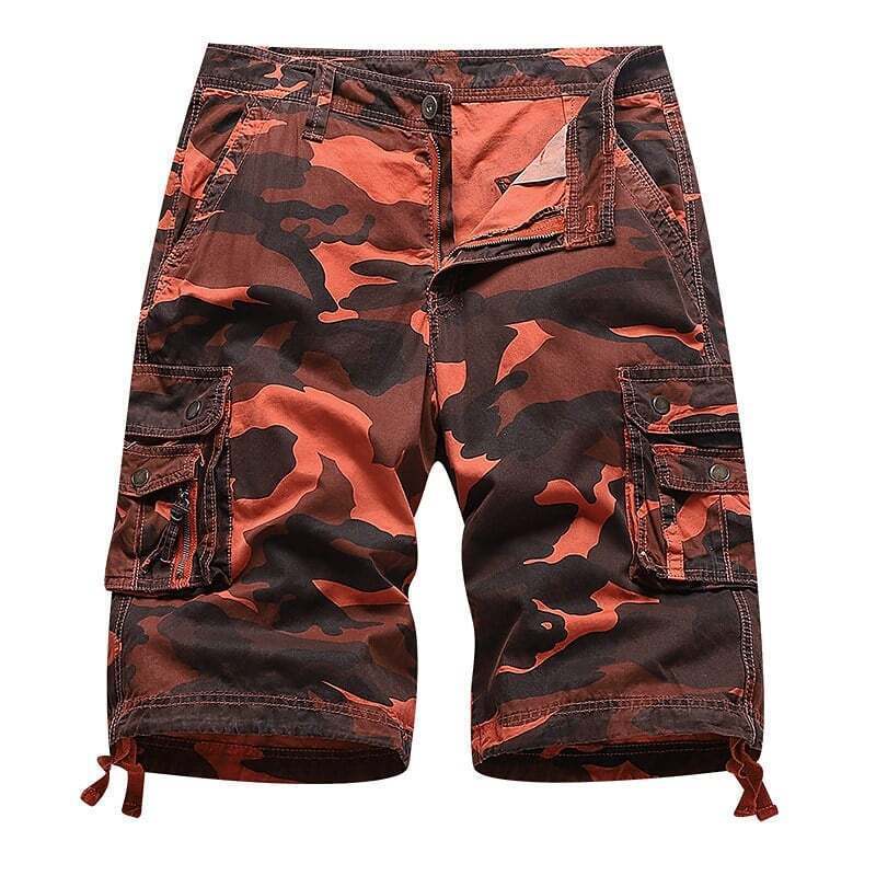 6 Pack Outdoor Military Tactical Camo Cargo Shorts