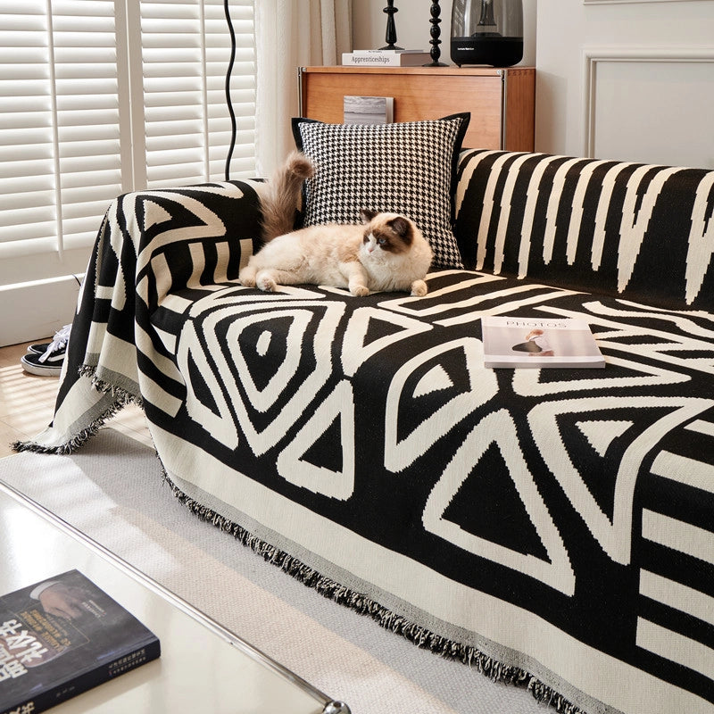 Chenille Sofa Cover Cloth Towel Sofa Blanket Cover Towel All-inclusive Universal Sofa Cover Dust-proof Four Seasons Universal Sofa Cushion