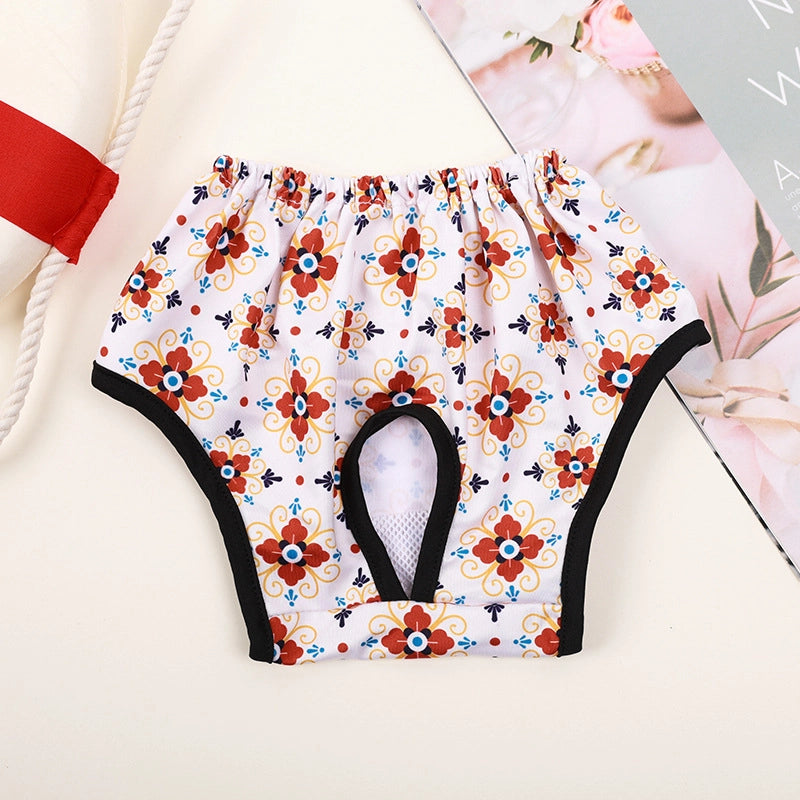 Source Pet Pants Pet Clothing Dog Pants Puppy Printed Cute Pants