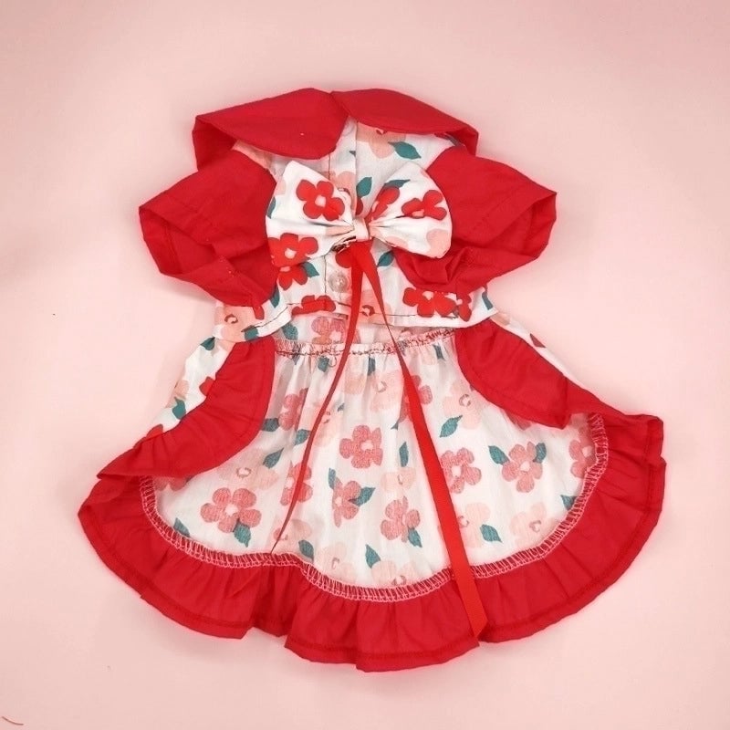 Sweet Cotton Flower Pet Clothing