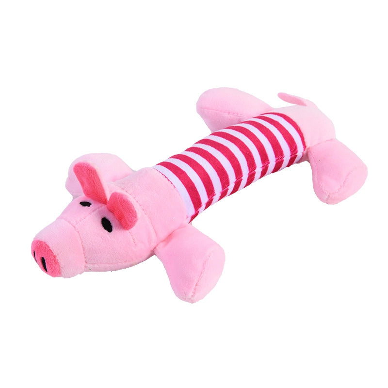 Hot Sale Plush Voice Dog Toy Four Legs Long Animal Pet Molar Toy Cat Supplies