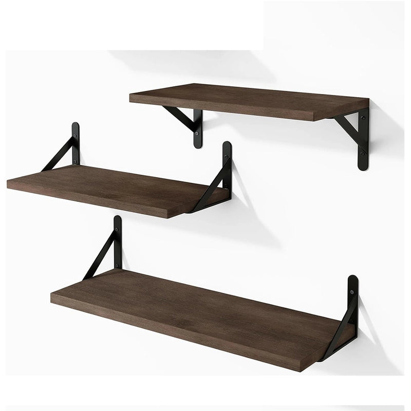 Casual Elegant Pastoral Solid Color Paulownia Iron Storage Rack