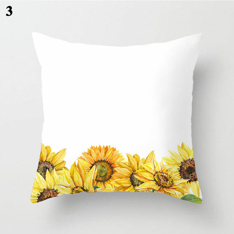 18 Cushion Cover Pillow Case Home Sofa Decor Pillowslip Waist Pillow Cover Soft