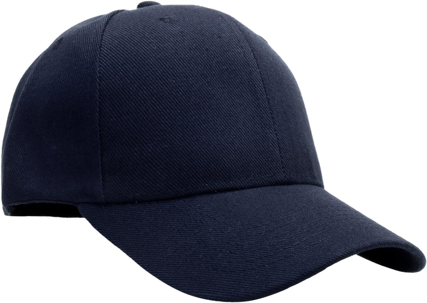 Falari Wholesale Bulk Lot 12-Pack Baseball Cap Adjustable Size Plain Blank Solid Color