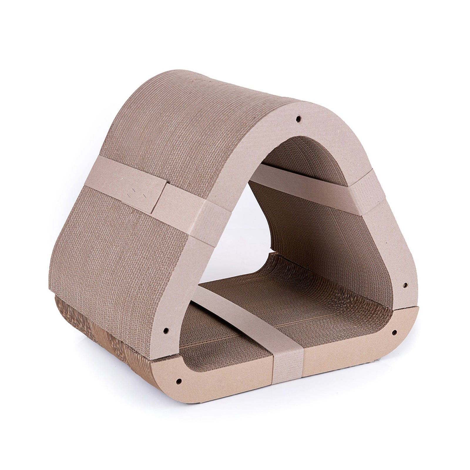 Yaomi Wood Triangle Cat Scratcher