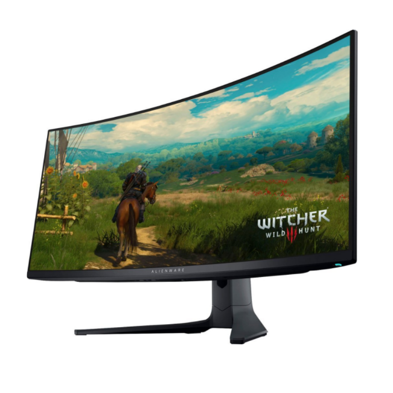 Alienware - AW3423DWF Monitor de juegos ultraancho curvo OLED Quantum Dot de 34