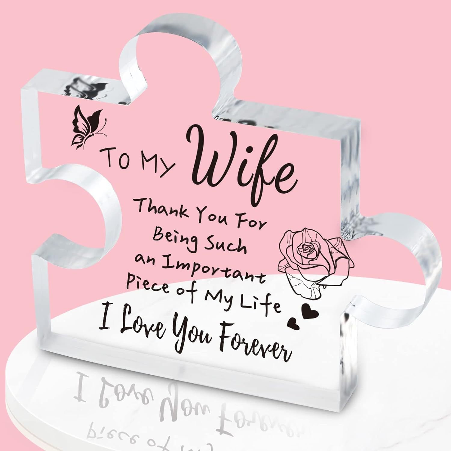 💕Engraved Puzzle for Sisters/Mom/Dad/BestiesDaughter/Grandma/Wife