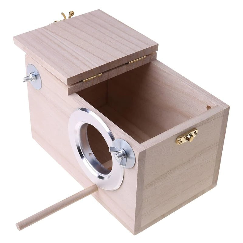 Wooden Bird Breeding Box