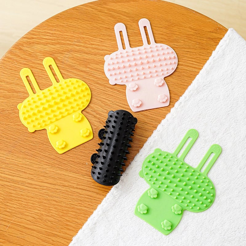 New Hot Selling Cat Table Leg Hair Rubbing Pet Silicone Antickle Massage Toy Scratch Recommend Wall Corner Sticker