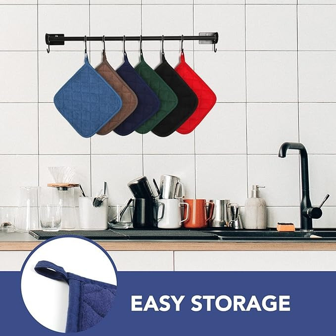 Cute Printed Heat Resistant Kitchen fabric Pot Holder