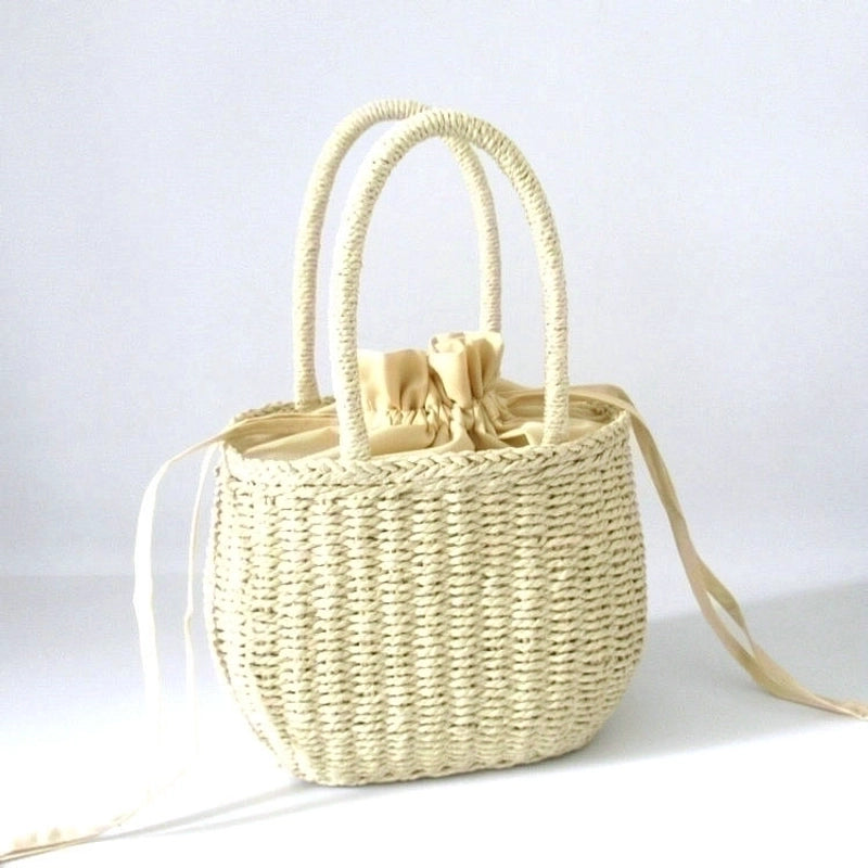 Women's Medium Summer Straw Vacation Straw Bag