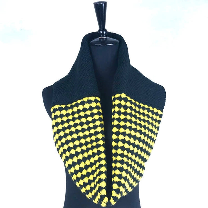Plaid Scarf Women's Winter Versatile Student Scarf Cashmere Tassel Dual-use Warm Plaid Shawl