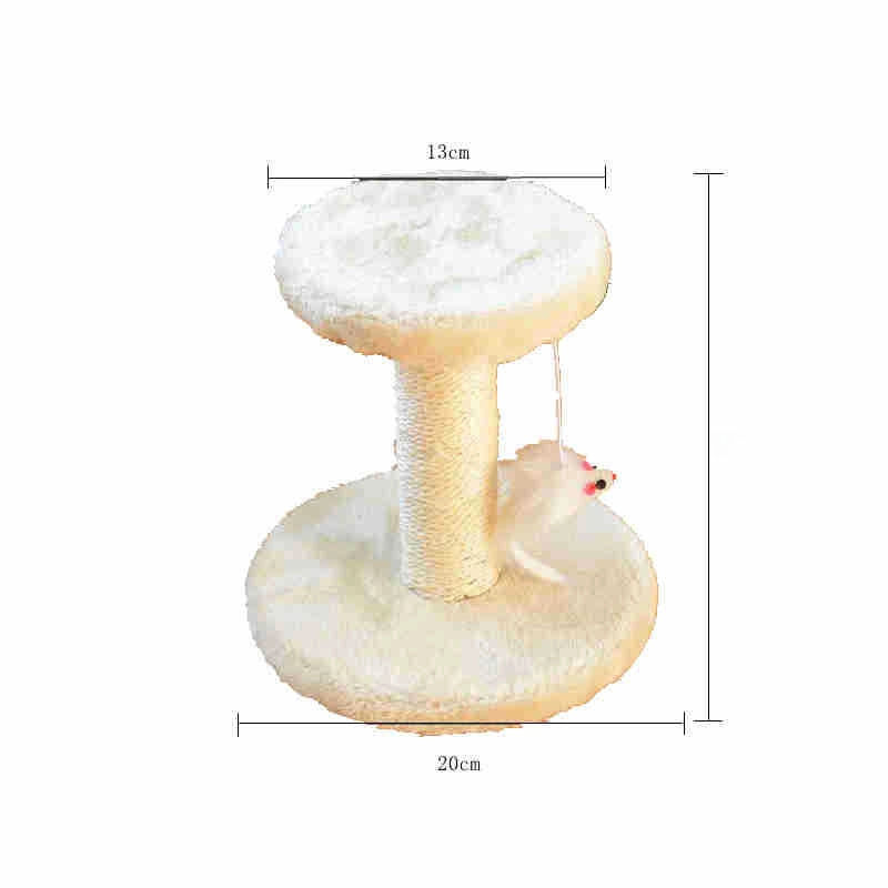 Cat Scratching Posts Cat Scratching Poles Boards Scratchers Solid Wood Nests Toys Pet Supplies