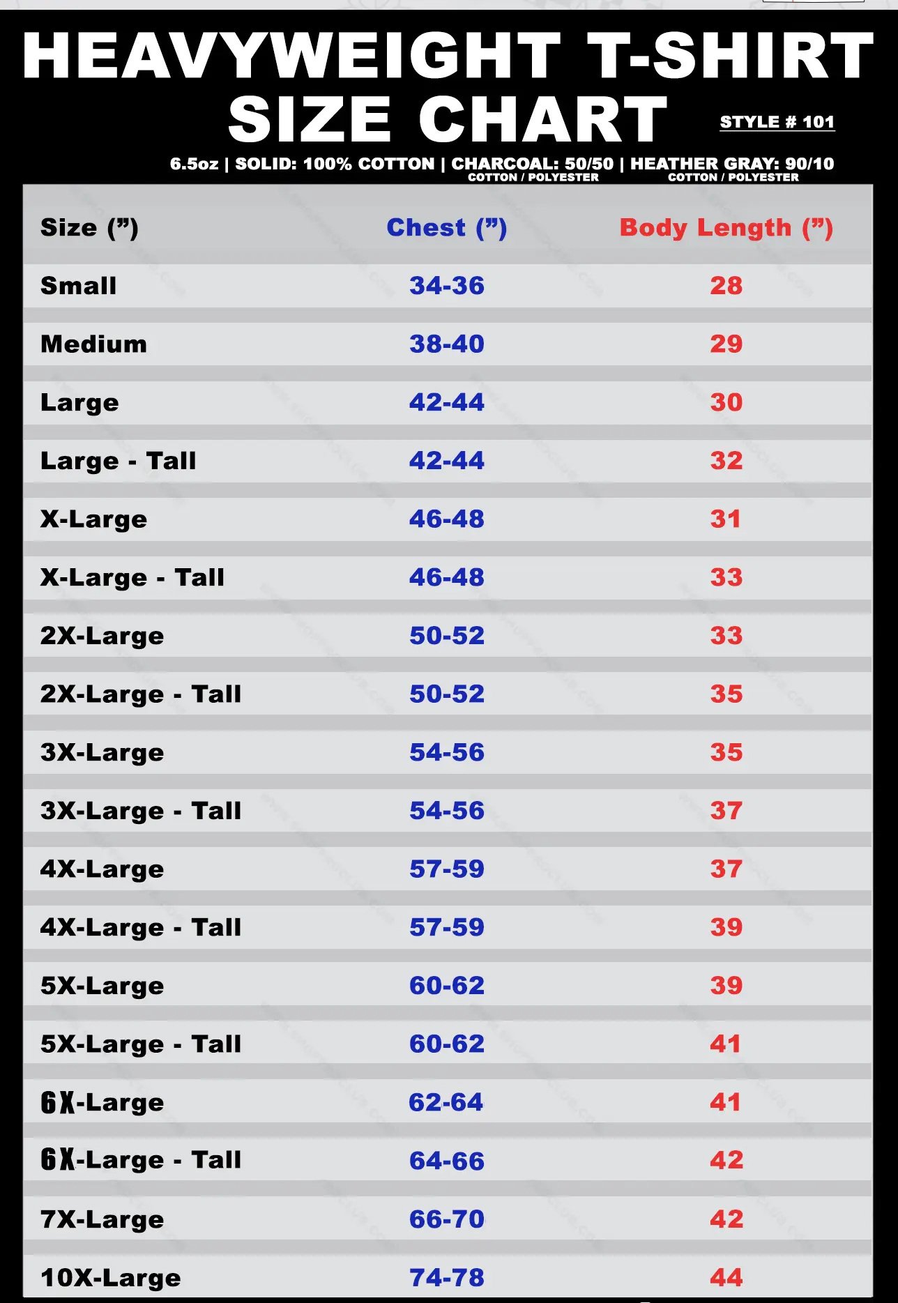 Men's Heavyweight Cotton Short Sleeve Crew Neck T-Shirt