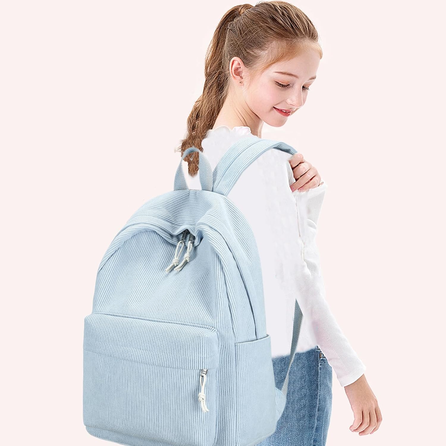 Bluboon School Backpack Teens Girls Boys Kids School Book Bags with Lunch Box Pencil Bag